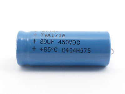 Sprague Atom Capacitor 80μF @ 450V
